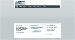 Desktop Screenshot of monroecableusa.com